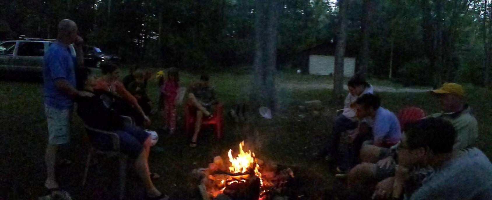 10873 North Hamilton Road Irons, MI 49644 - Photo 45 of 47 Campfire
