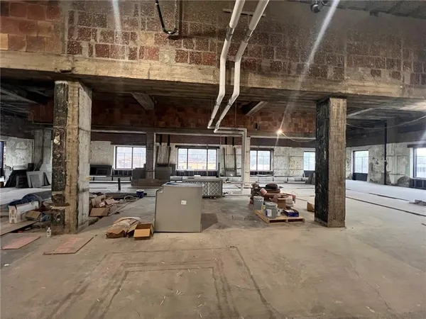 a view of a gym
