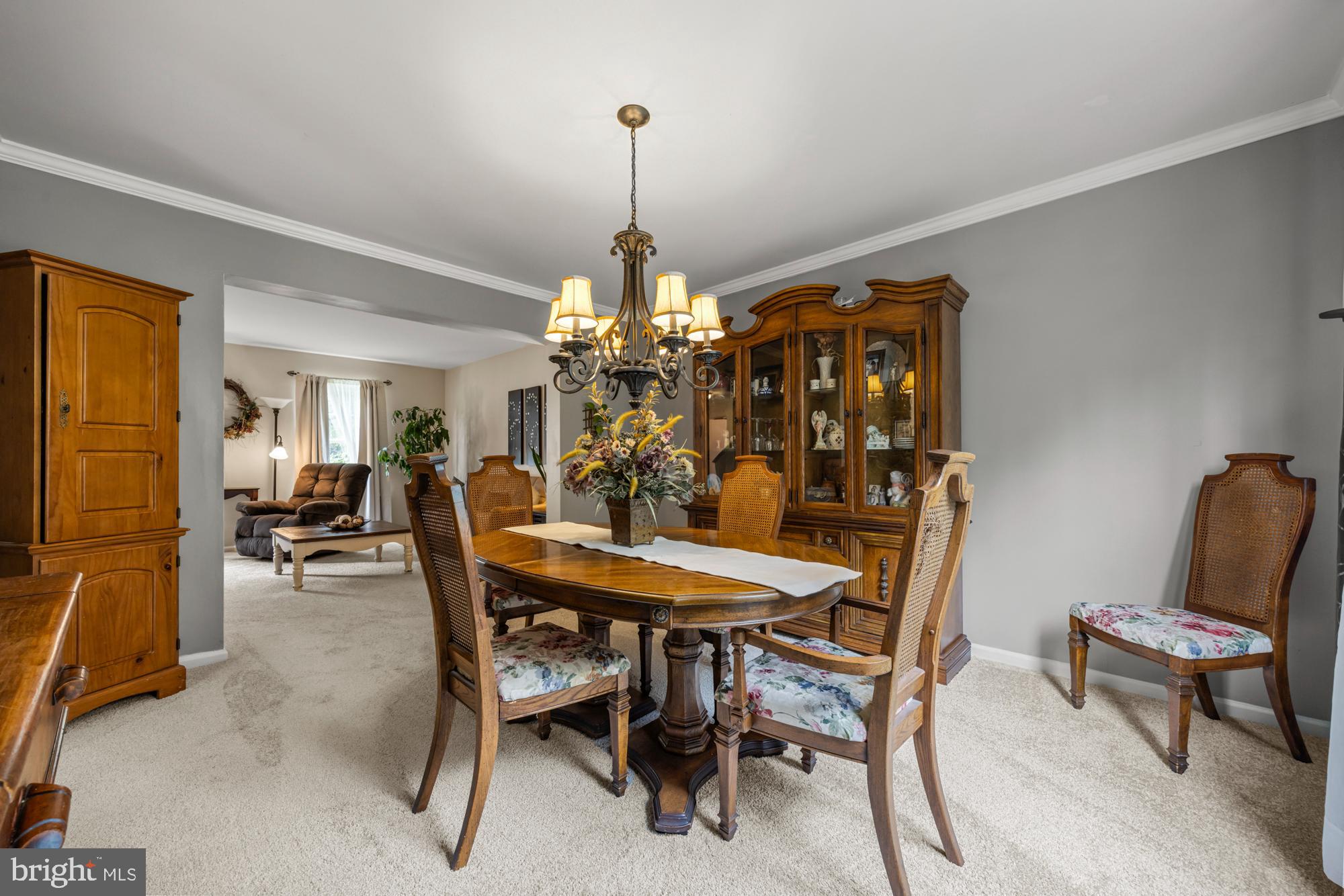 338 Sapling Way Atco, NJ 08004 - Photo 10 of 34 a view of a dining room with furniture and chandelier