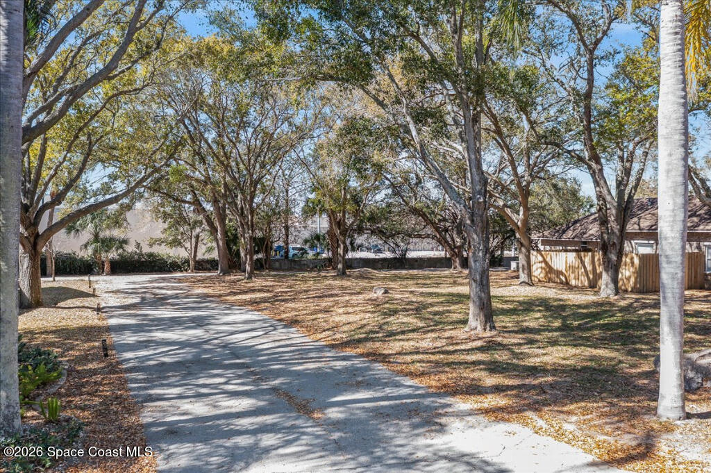 35 River Ridge Drive Rockledge, FL 32955 - Photo 41 of 48 a view of a yard with trees