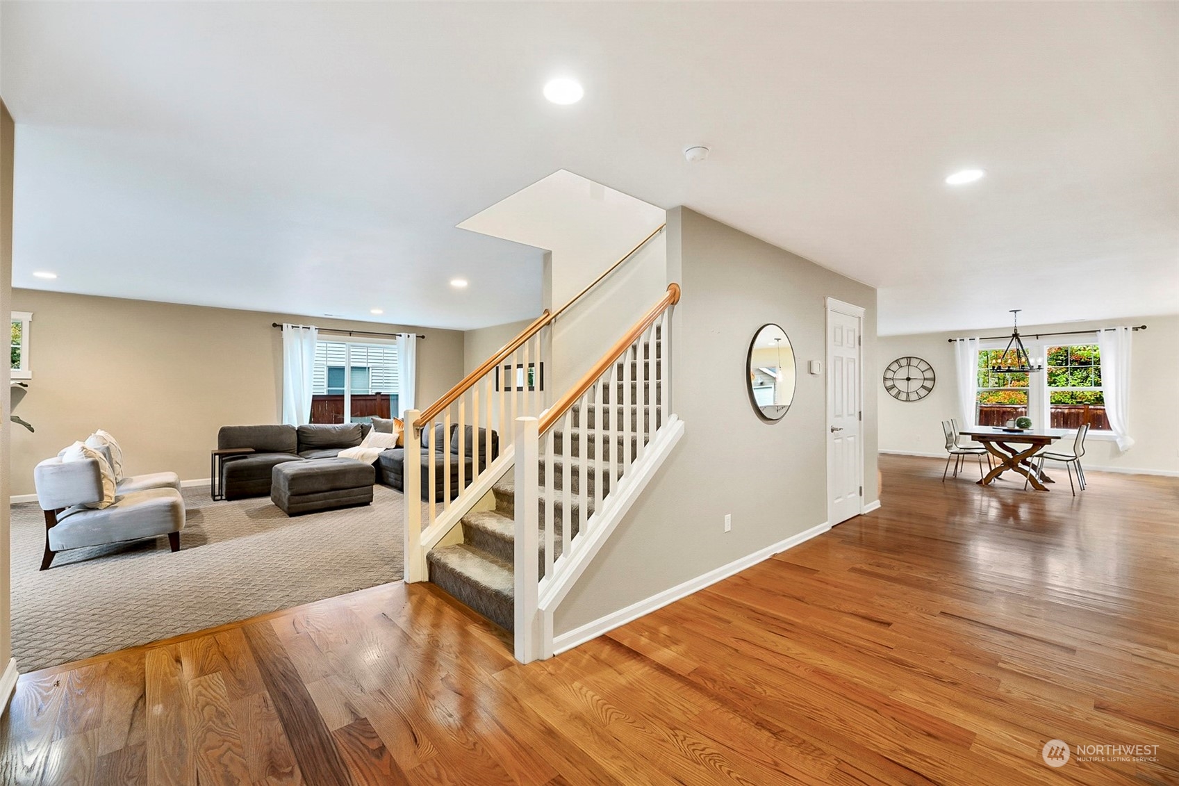 20227 Rustic View Road Southeast Monroe, WA 98272 - Photo 3 of 37 a living room with furniture and wooden floor