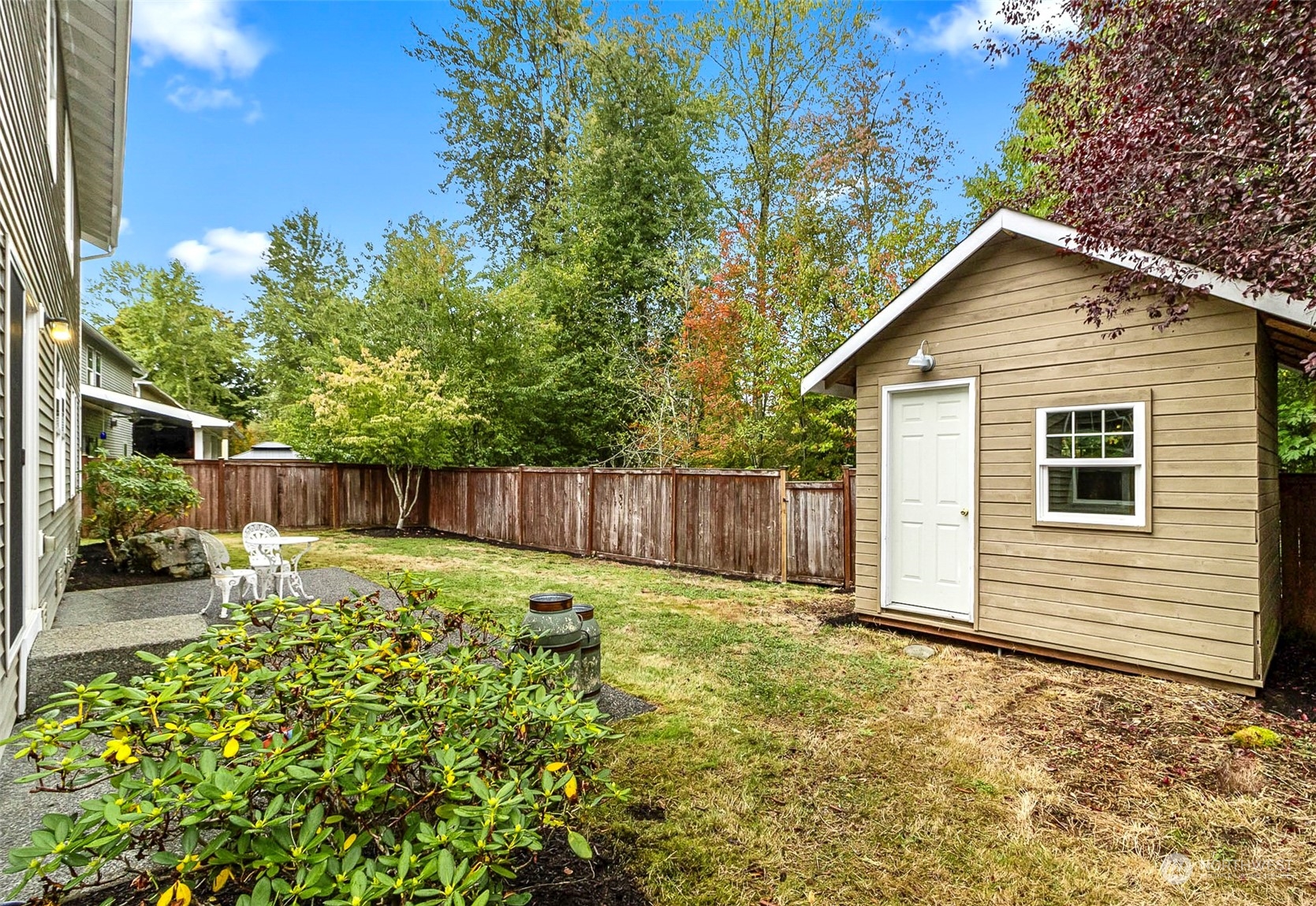 20227 Rustic View Road Southeast Monroe, WA 98272 - Photo 36 of 37 a view of backyard of house and trees