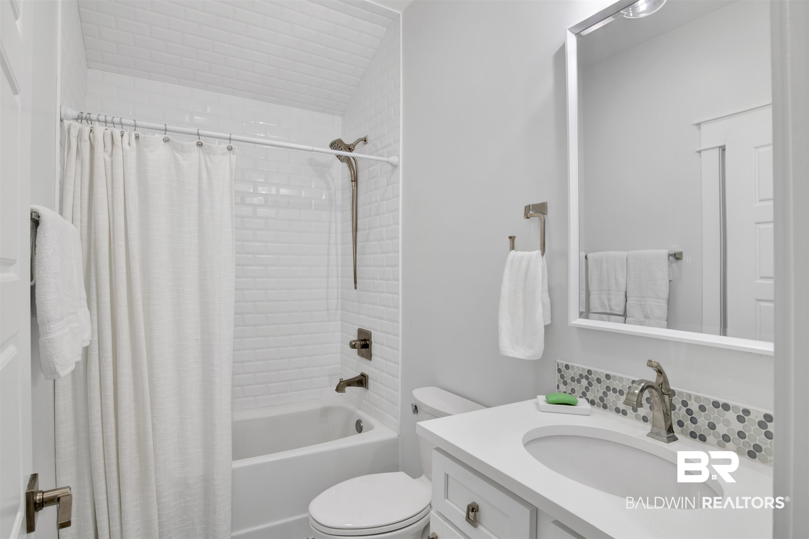 32937 River Road Orange Beach, AL 36561 - Photo 26 of 42 Full bathroom with vanity, toilet, and shower / tub combo