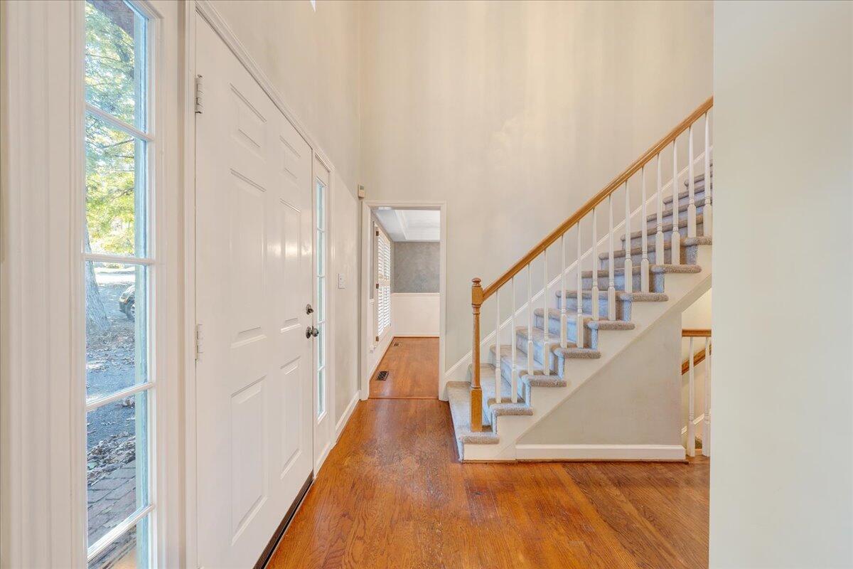 5539 Highfields Road Roanoke, VA 24018 - Photo 6 of 69 a view of entryway with wooden floor