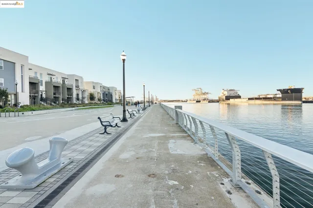 a view of city and ocean