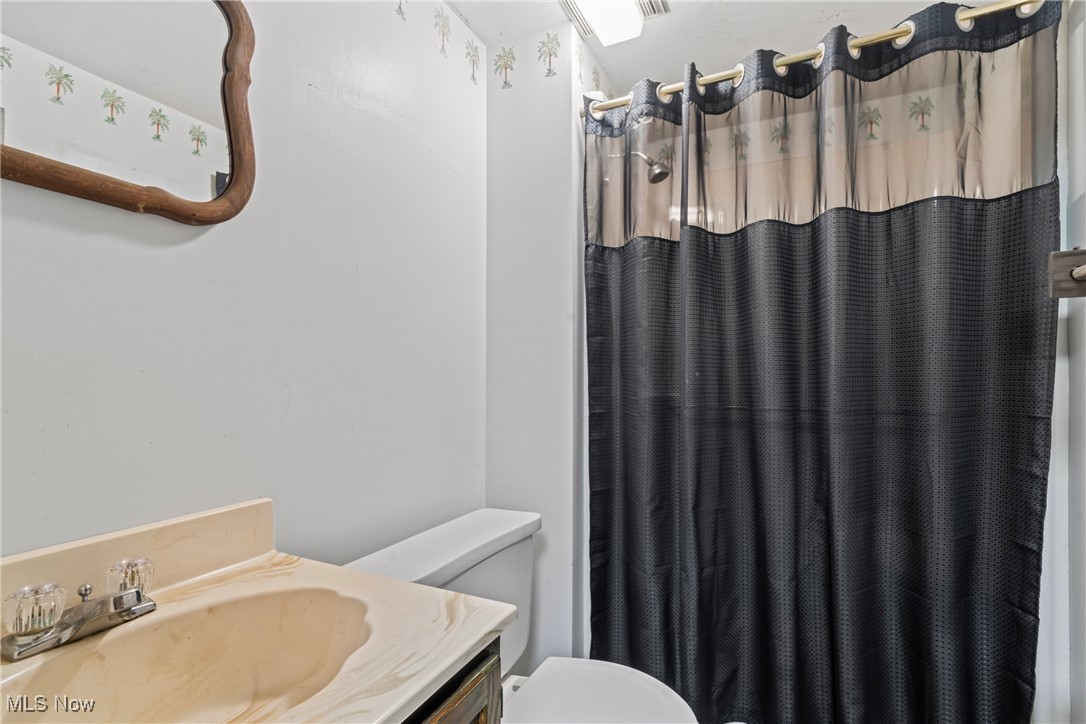 3804 Ridge Road Cortland, OH 44410 - Photo 41 of 44 Full bath with a shower with curtain and vanity