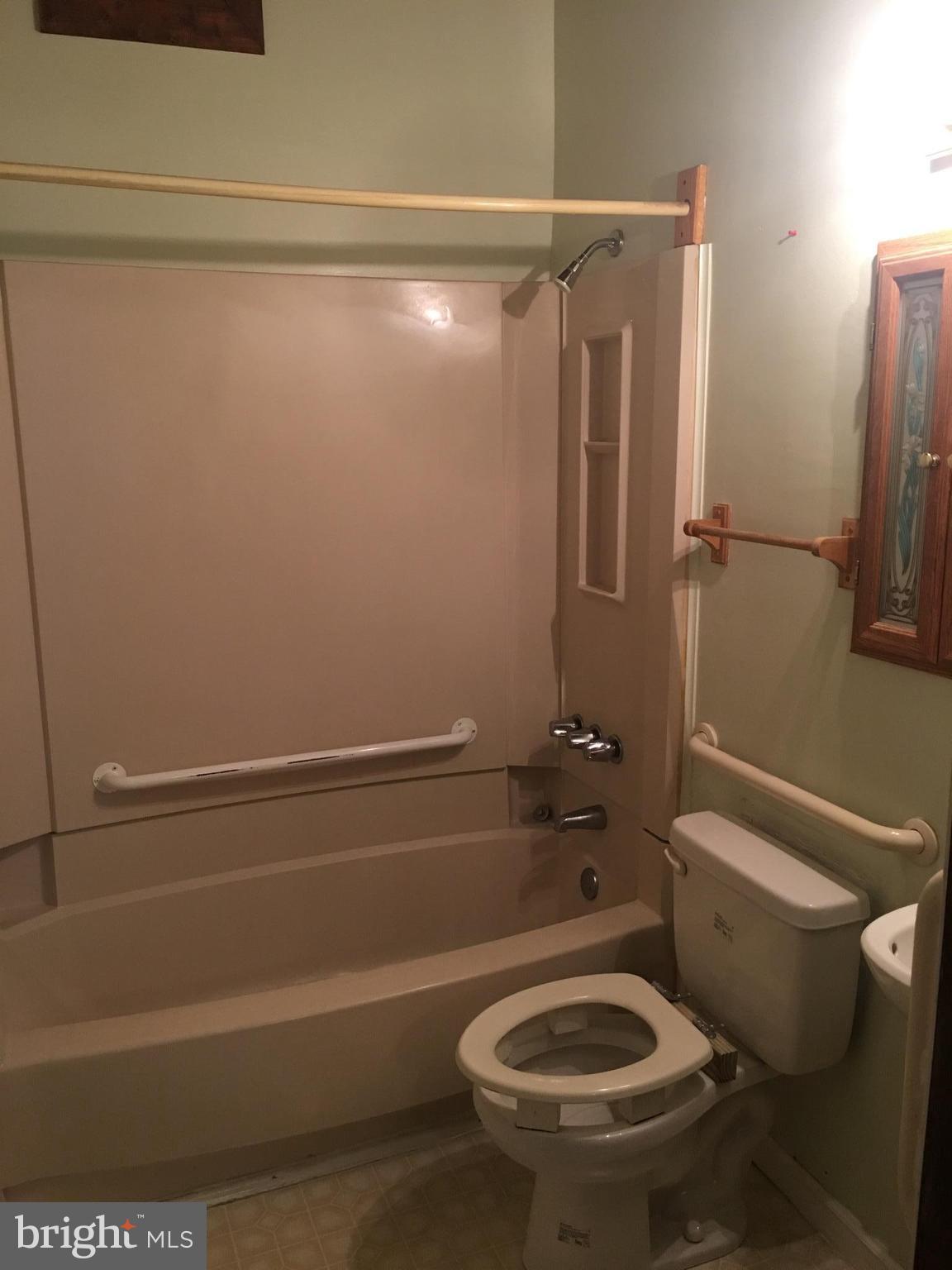 3609 Howellsville Road Front Royal, VA 22630 - Photo 8 of 18 a bathroom with a toilet and a shower