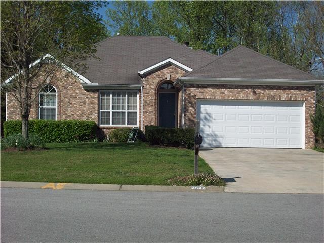 2544 Johnson Ridge Road Antioch, TN 37013 - Photo 1 of 1 a aerial view of a house next to a yard and garage