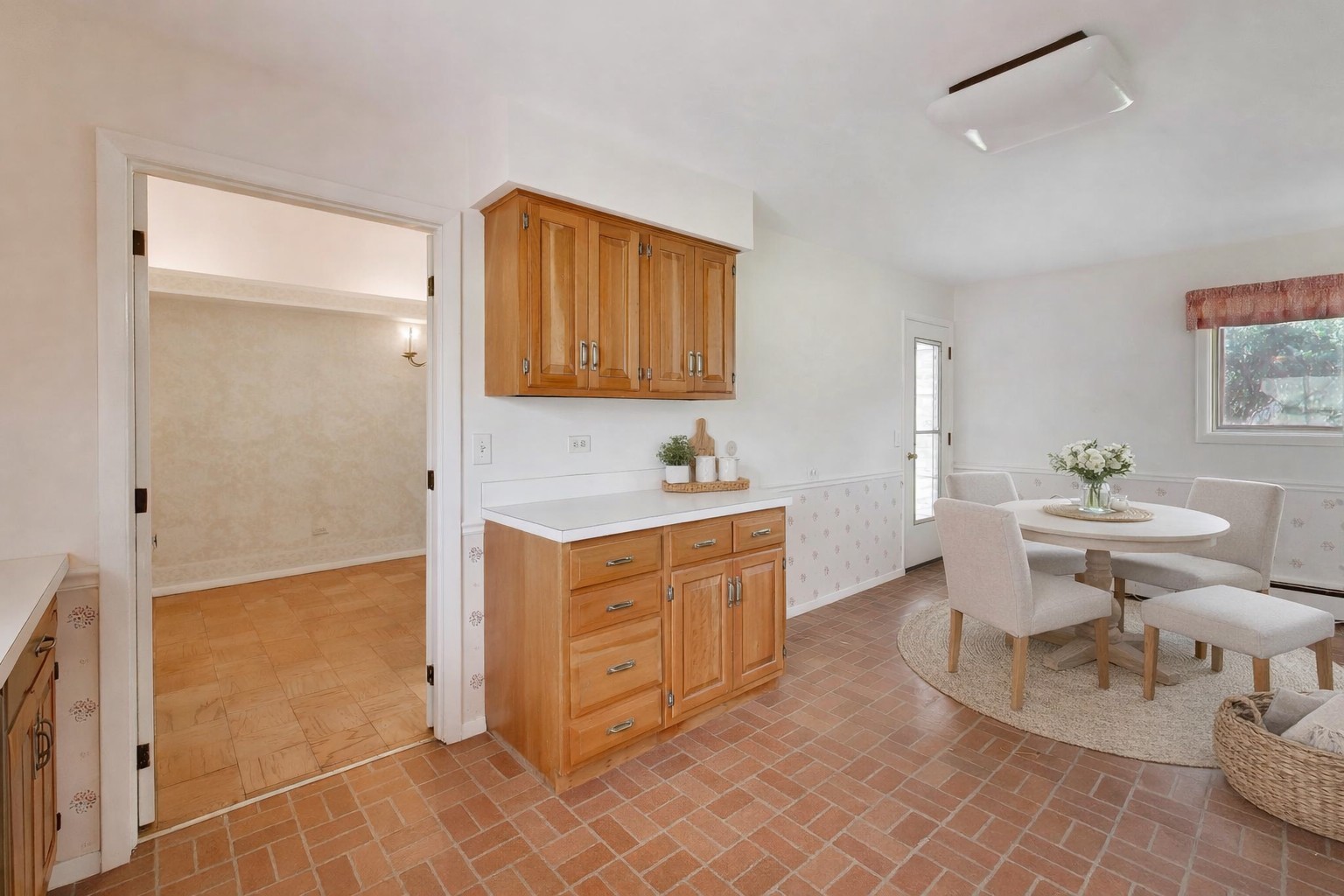 1056 Van Tassel Road Sleepy Hollow, IL 60118 - Photo 9 of 34 a spacious bathroom with a toilet sink and mirror