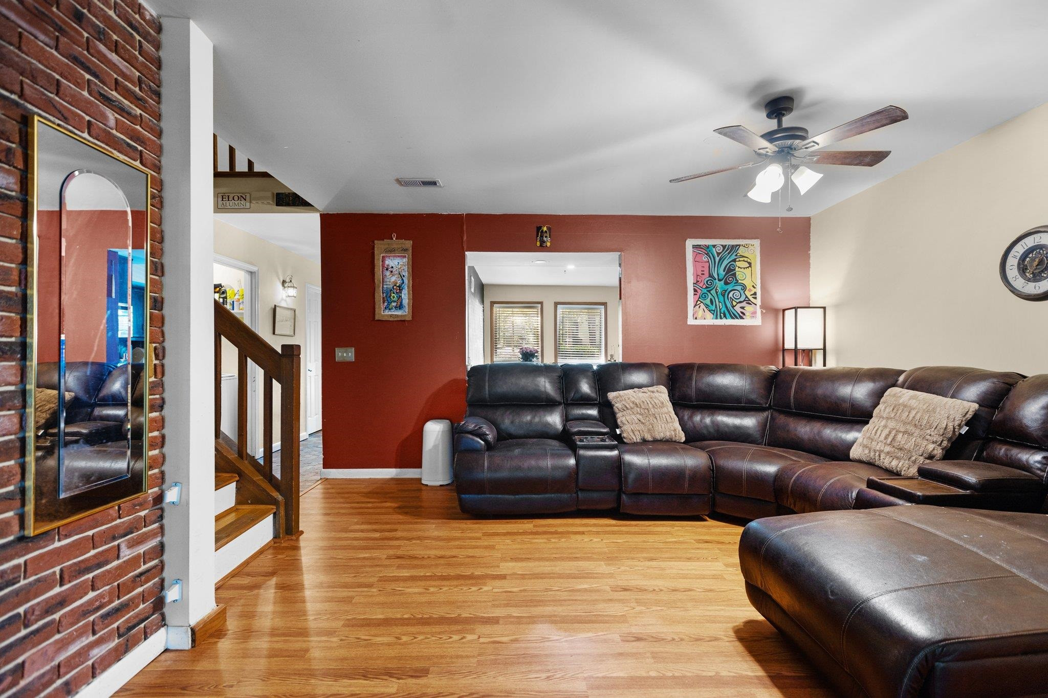 1227 Seaton Road, Unit 34 Durham, NC 27713 - Photo 10 of 32 a living room with furniture and a wooden floor