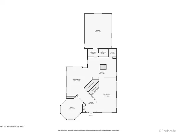 a picture of floor plan