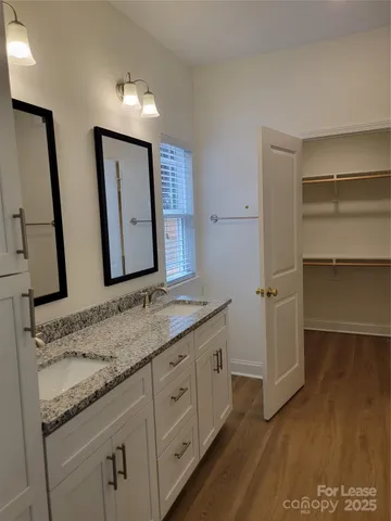 a bathroom with bathtub