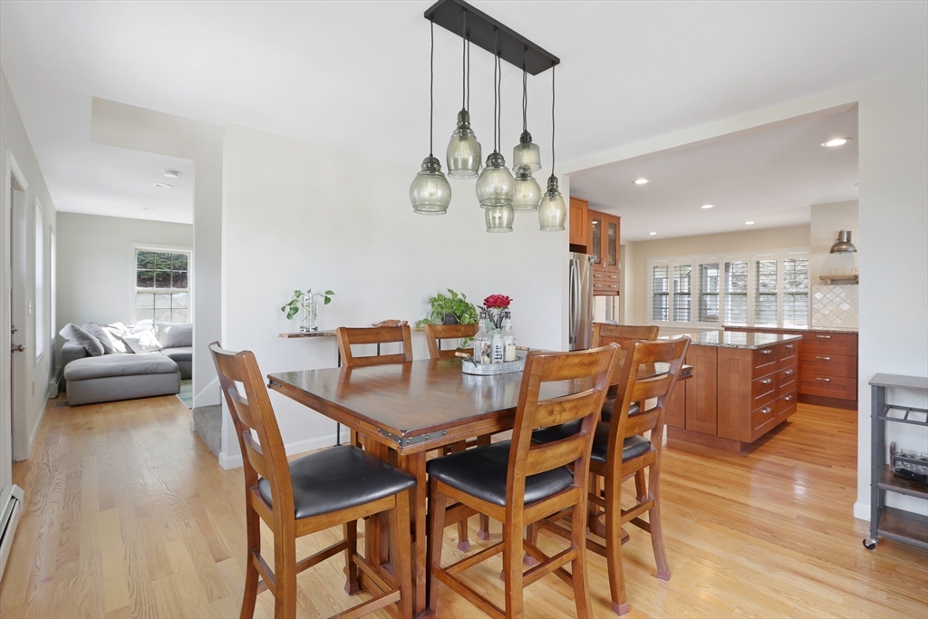 96 Brantwood Road Worcester, MA 01602 - Photo 6 of 33 a view of a dining room with furniture and a chandelier