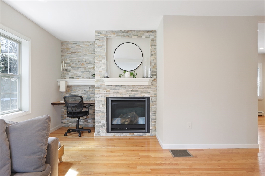 96 Brantwood Road Worcester, MA 01602 - Photo 10 of 33 a living room with furniture and a fireplace