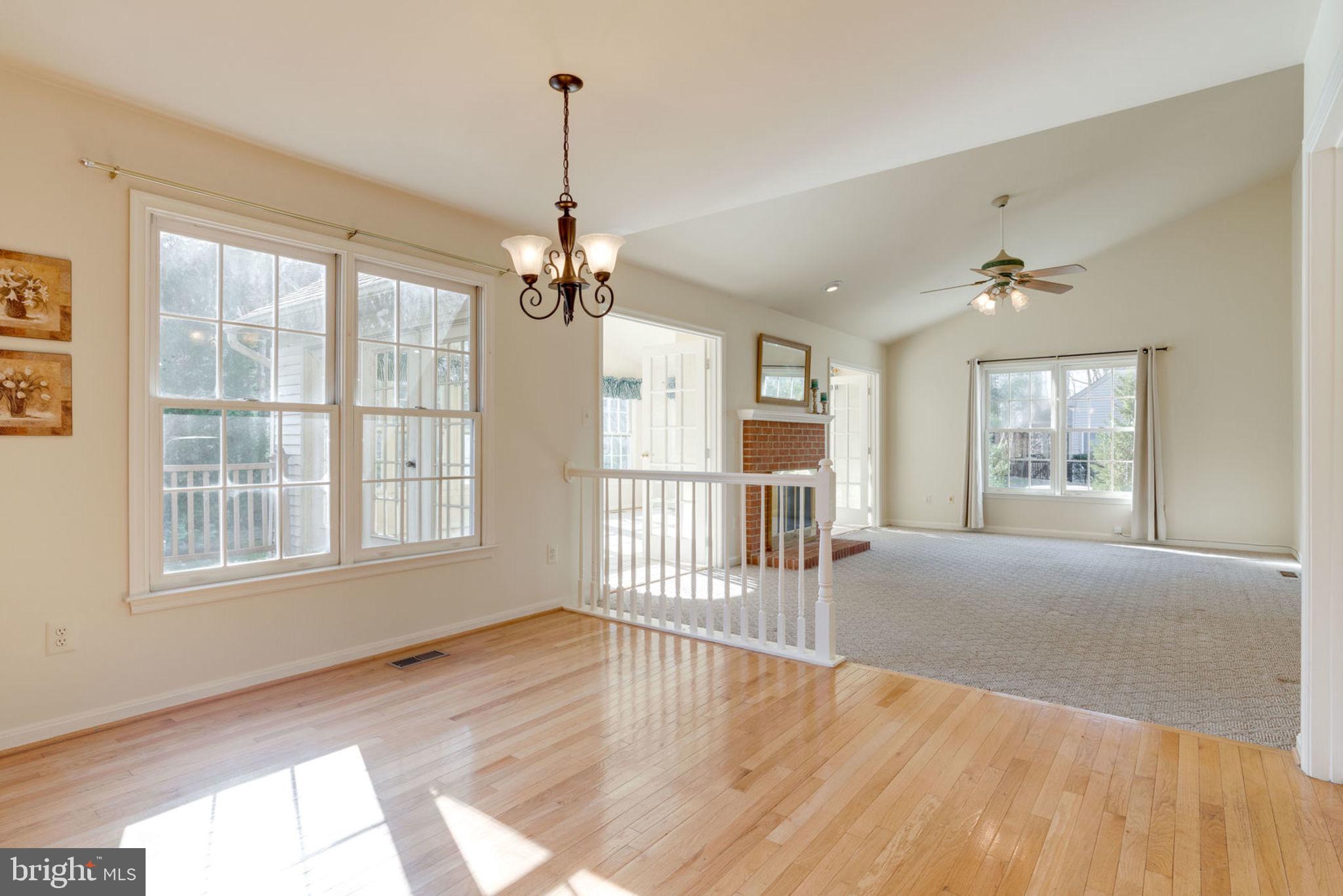 8111 Ridge Creek Way Springfield, VA 22153 - Photo 12 of 43 Kitchen flows into Nook and Family Room