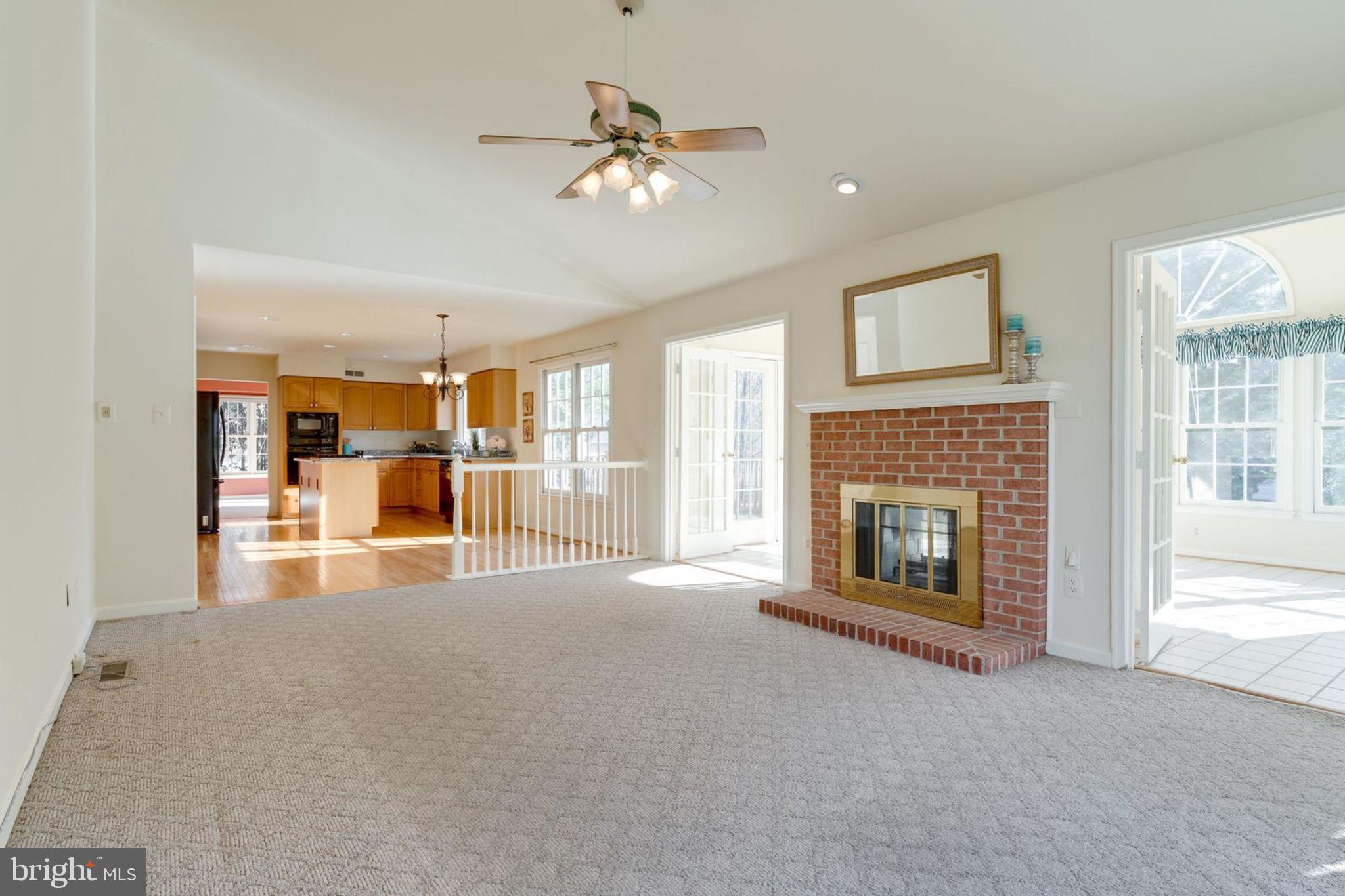 8111 Ridge Creek Way Springfield, VA 22153 - Photo 16 of 43 Open Kitchen, Nook & Family Room