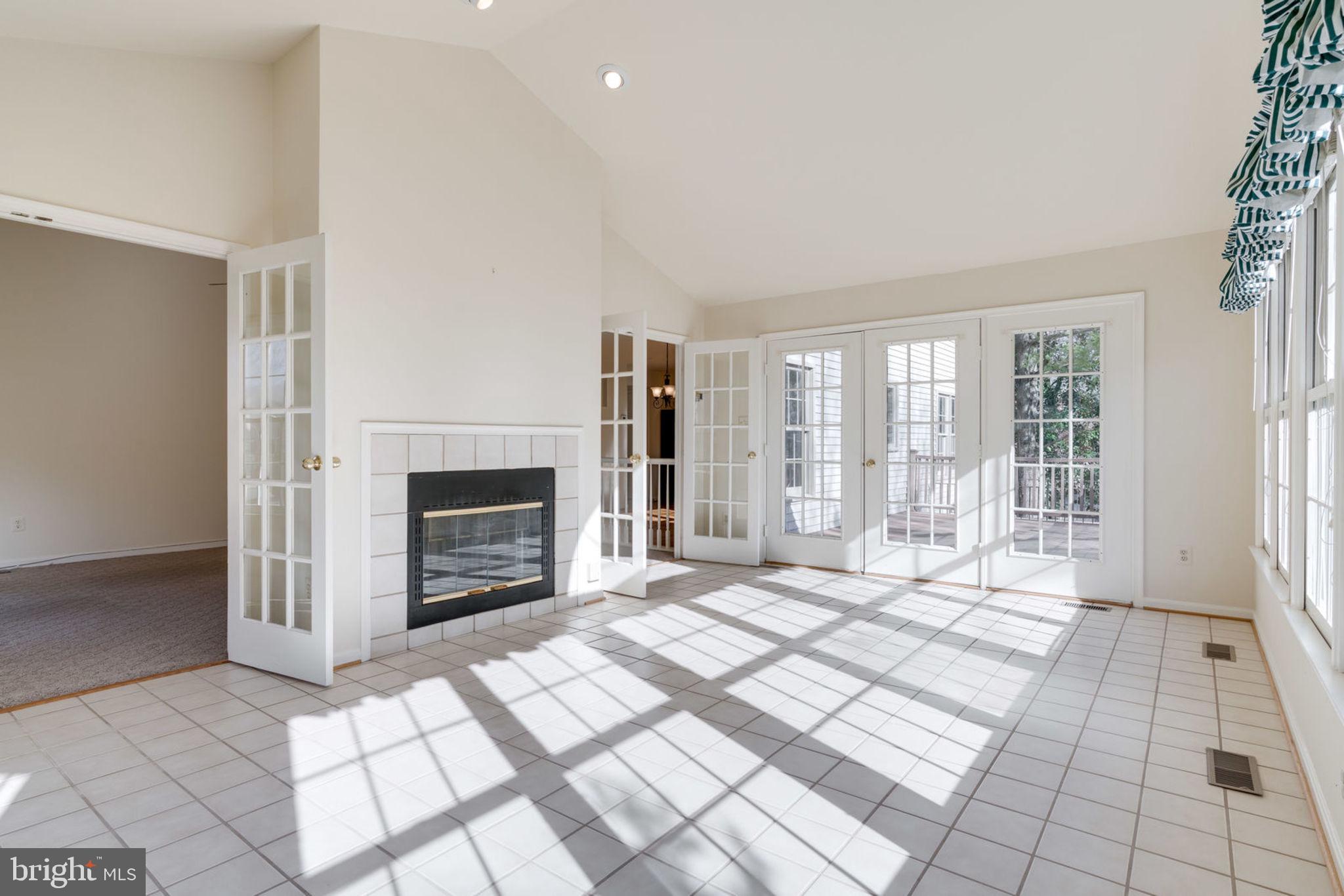 8111 Ridge Creek Way Springfield, VA 22153 - Photo 17 of 43 Sun/Florida Room w/2-Sided Fireplace