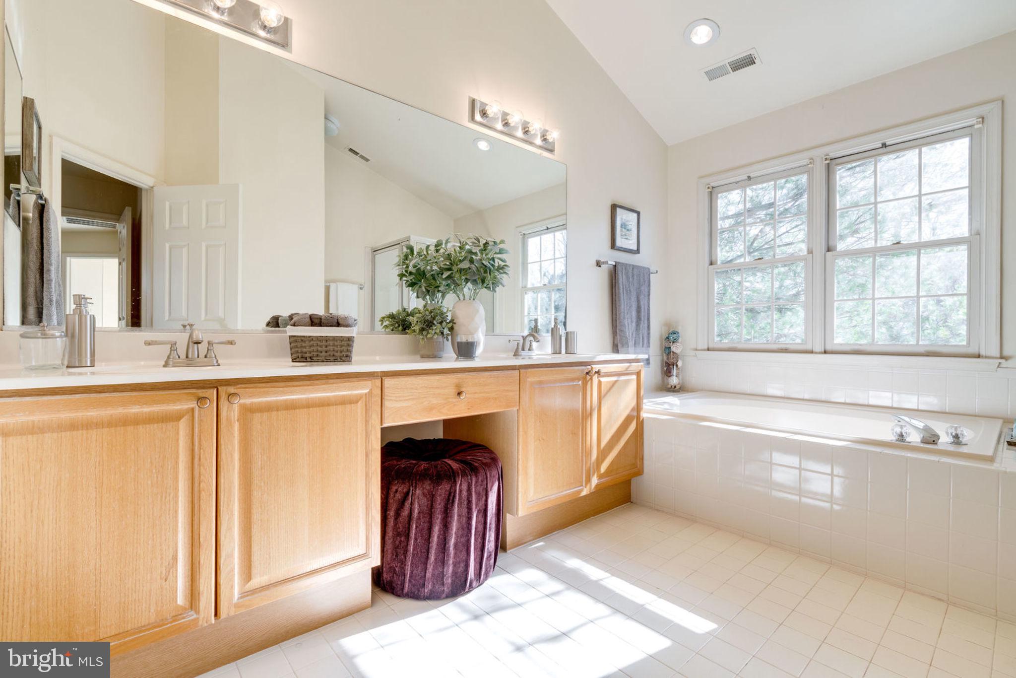 8111 Ridge Creek Way Springfield, VA 22153 - Photo 26 of 43 Master Bath Double Vanities