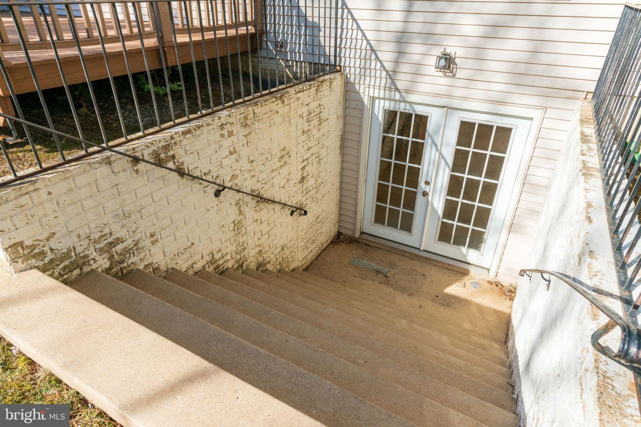 8111 Ridge Creek Way Springfield, VA 22153 - Photo 43 of 43 Walk Up Stairs w/Drain
