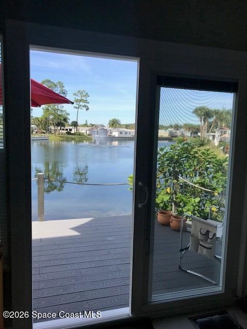 2120 Orbiter Court, Unit 166 Titusville, FL 32796 - Photo 36 of 46 water view from family room
