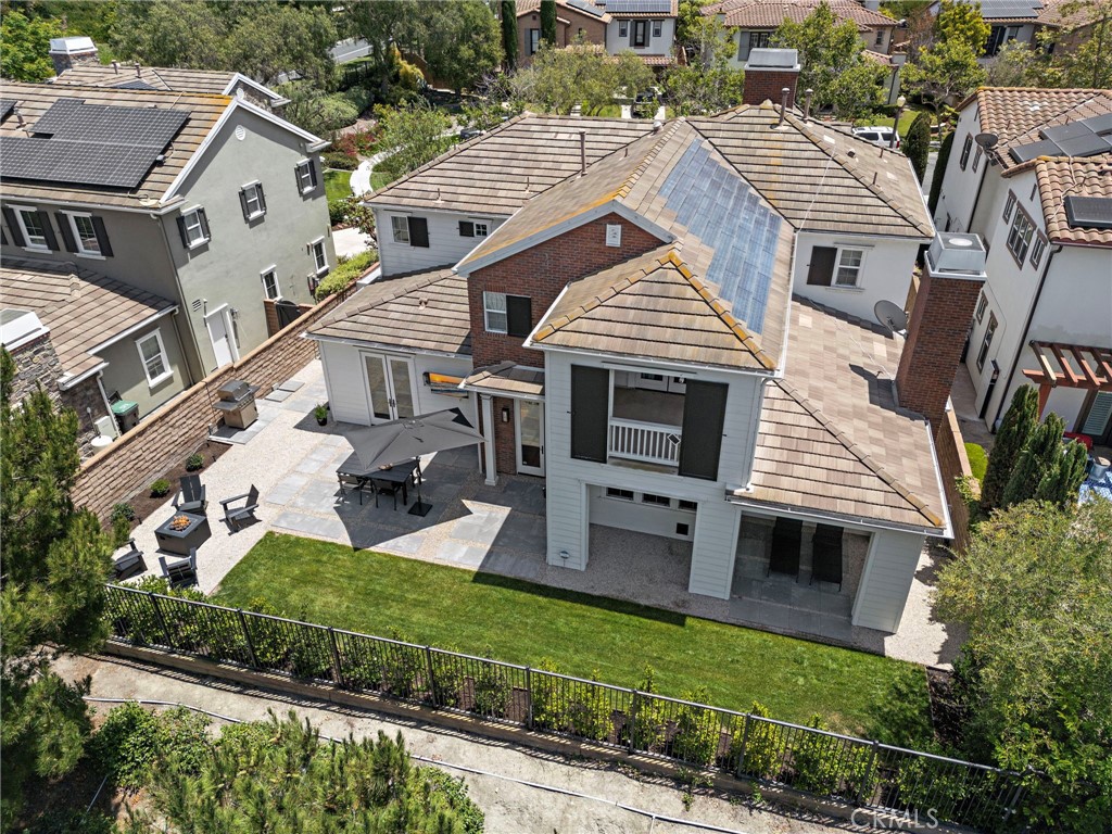 3 Tranquility Place Ladera Ranch, CA 92694 - Photo 51 of 63 an aerial view of a house with a yard