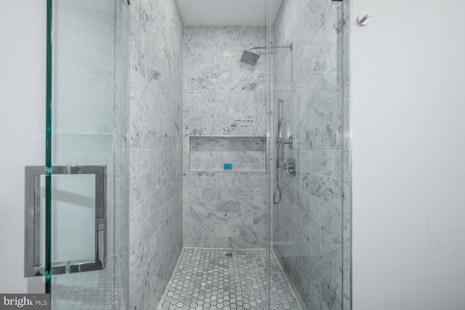 1427 Perry Place Northwest Washington, DC 20010 - Photo 16 of 40 a bathroom with a shower