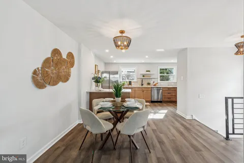 a workspace with furniture and a window