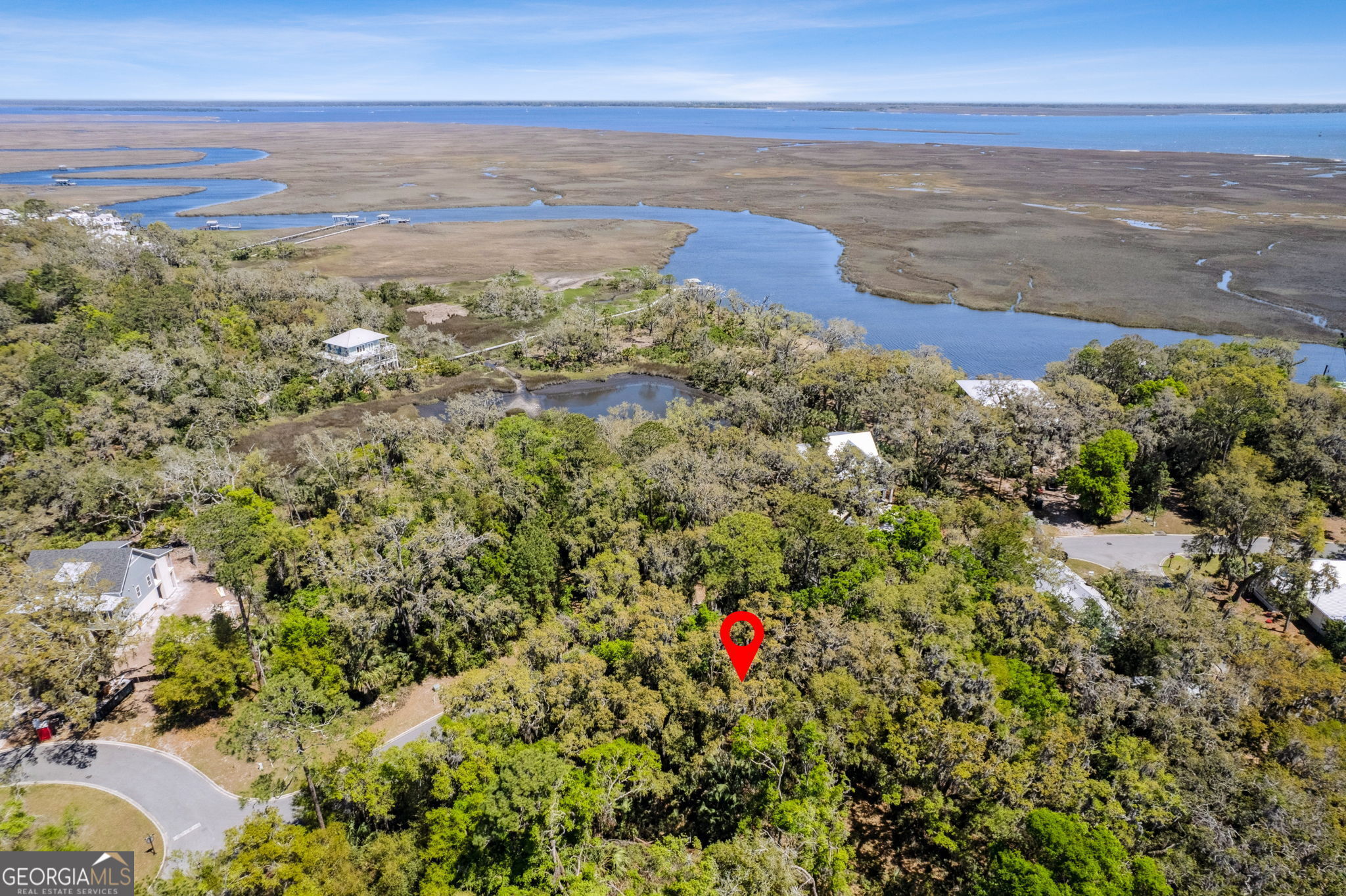 302 South Point Boulevard St. Marys, GA 31558 - Photo 6 of 18 a view of a city with an ocean beach