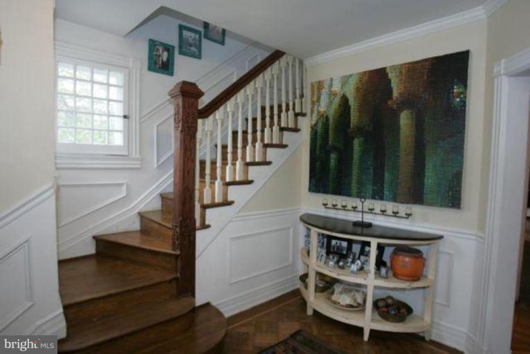 223 Hawthorn Road Baltimore, MD 21210 - Photo 5 of 30 a view of entryway and hall with wooden floor