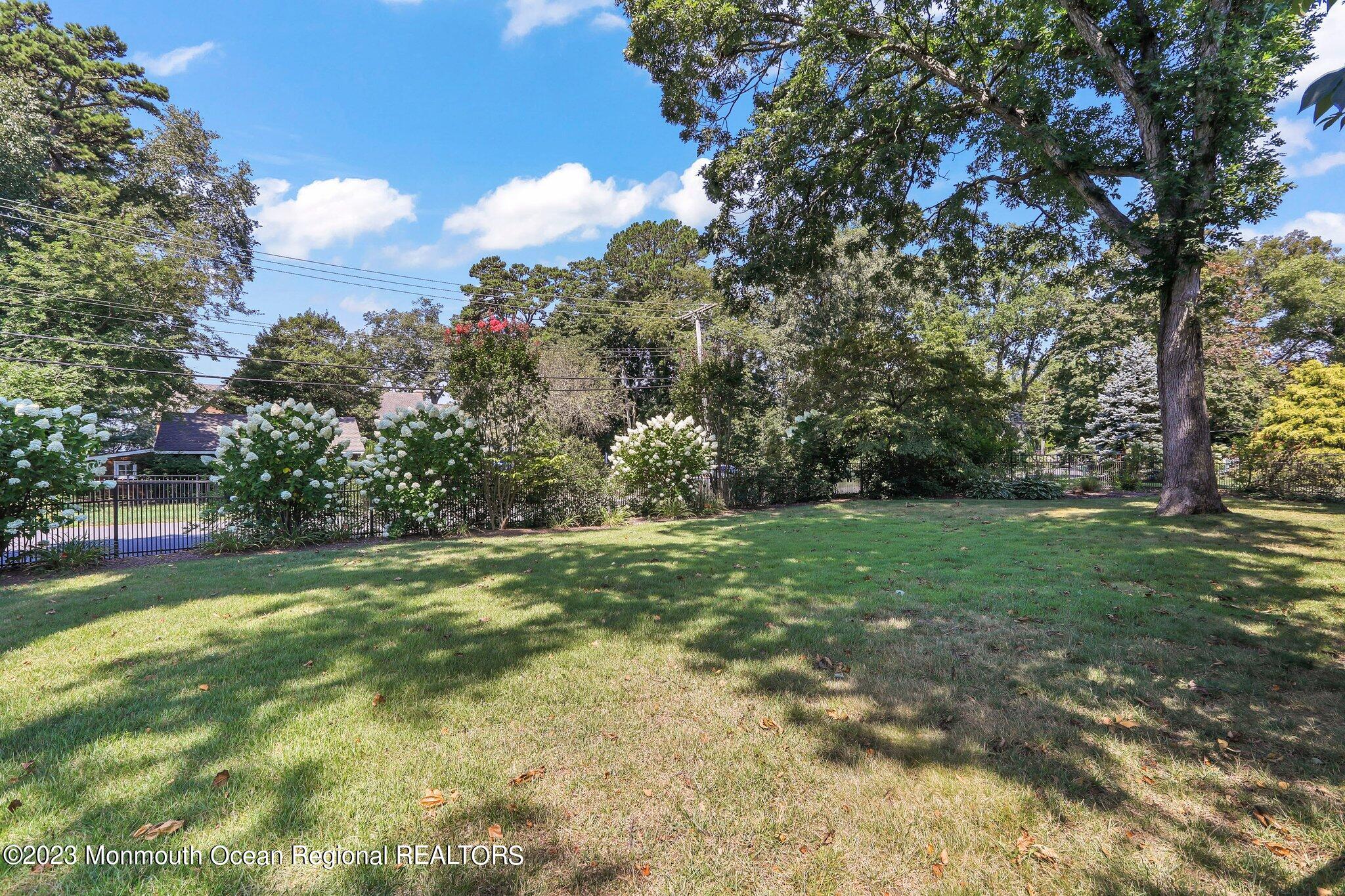 2604 River Road Manasquan, NJ 08736 - Photo 54 of 62 a view of a yard with a tree
