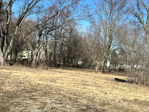 a street view covered with snow