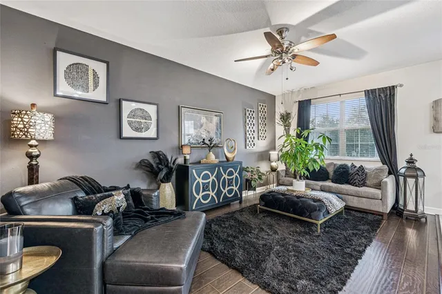 a bathroom with a sink with a mirror and vanity