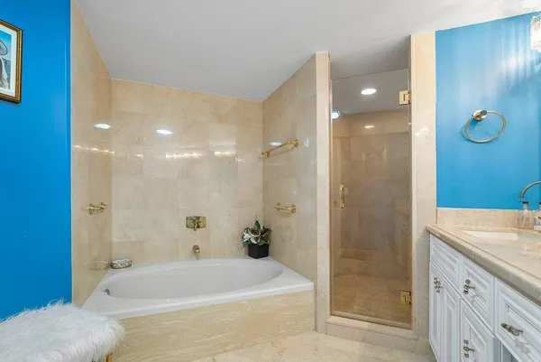 a view of balcony with furniture