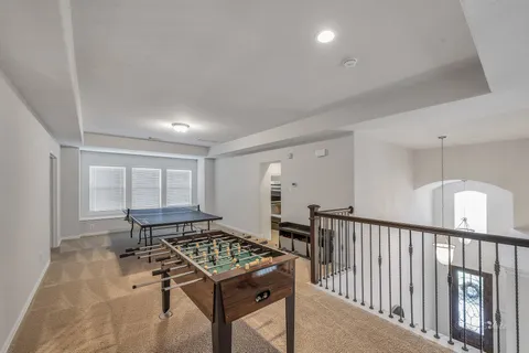 a room with furniture and window