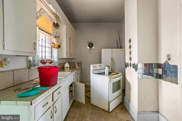 a view of a room with window