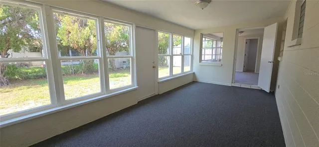 a view of room with window