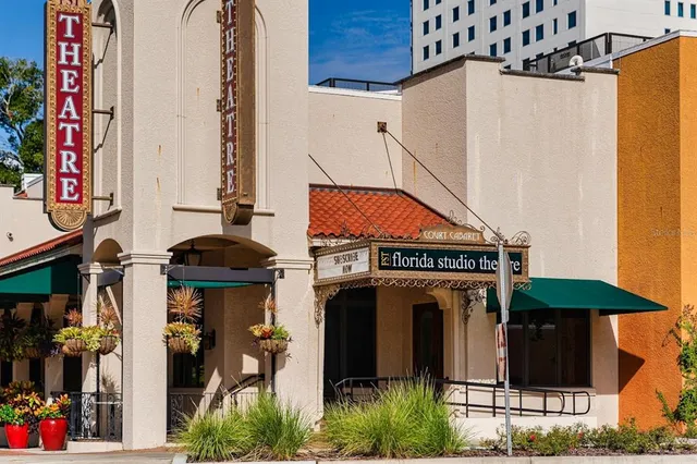 a view of city and lake