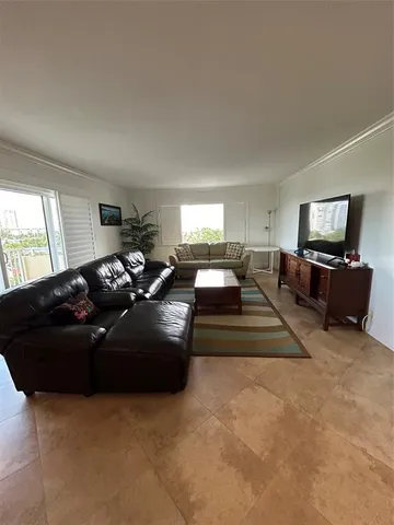 a view of a city from a balcony