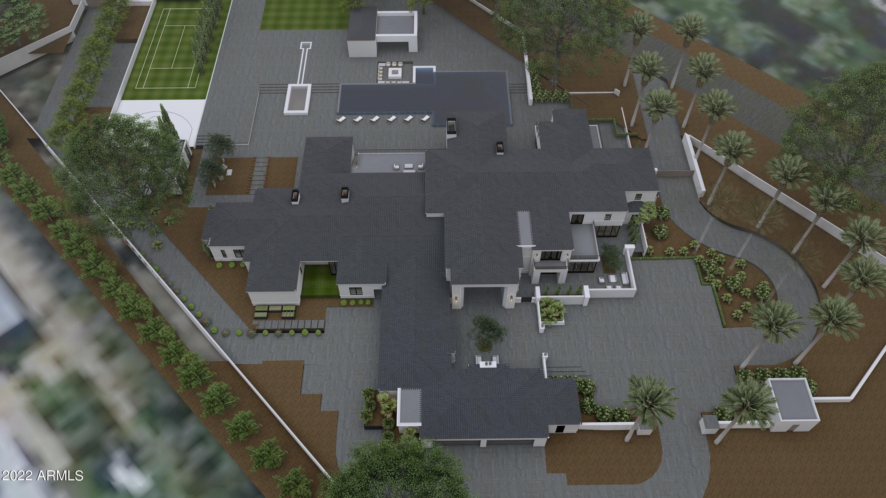 5953 North Yucca Road Paradise Valley, AZ 85253 - Photo 8 of 8 Massing Renders8