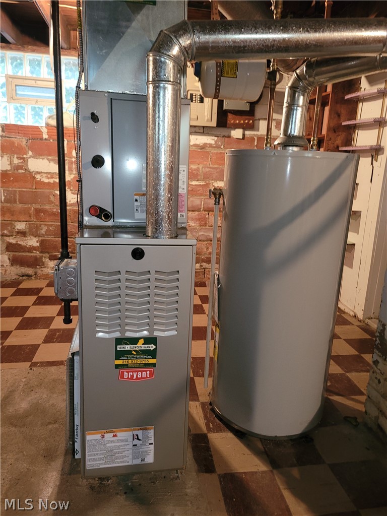 3953 Ardmore Road Cleveland Heights, OH 44121 - Photo 22 of 28 Utility room with water heater and heating utilities