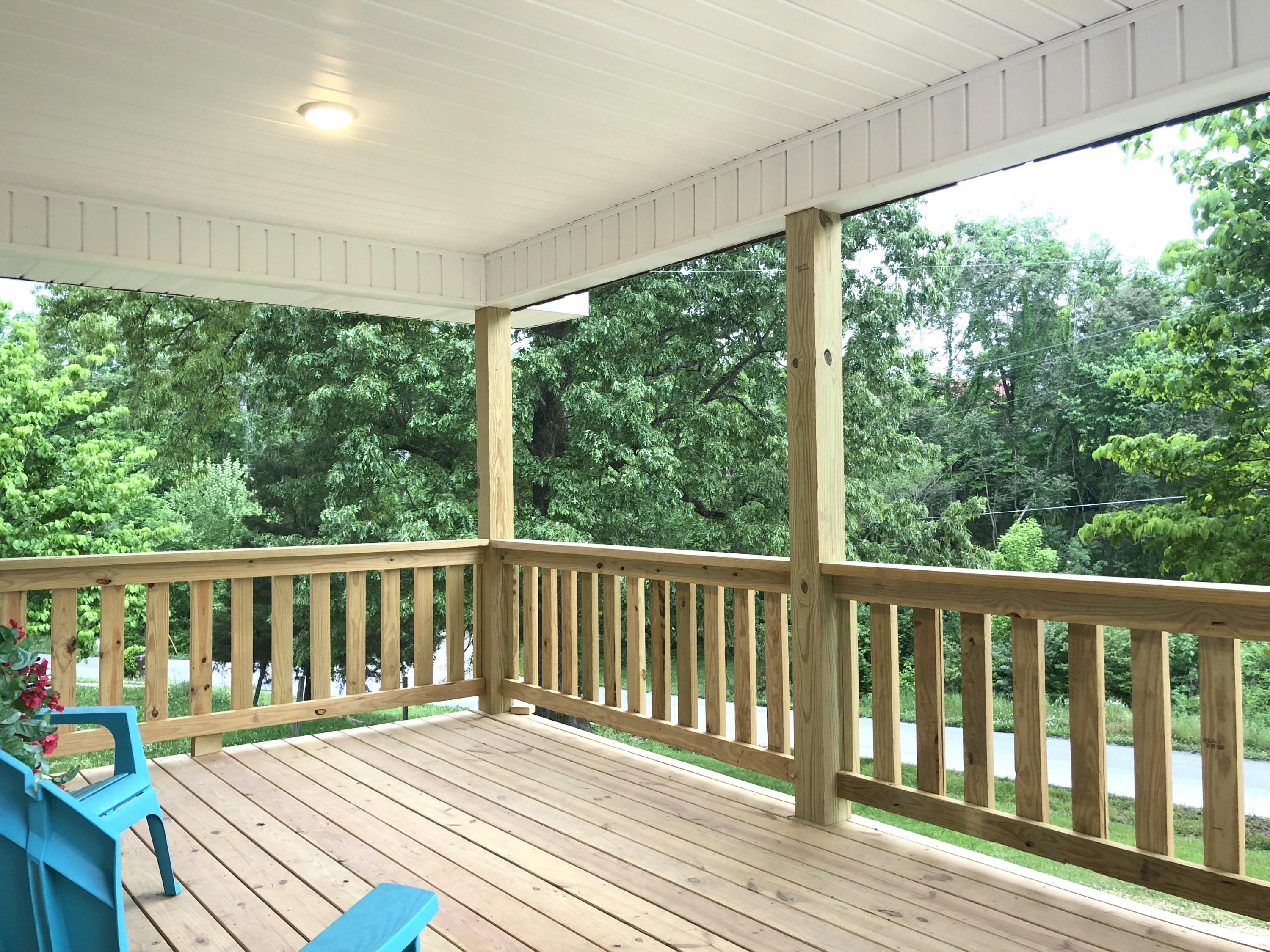 View from front porch