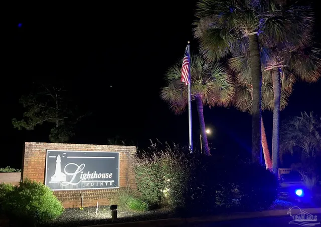 a view of sign board