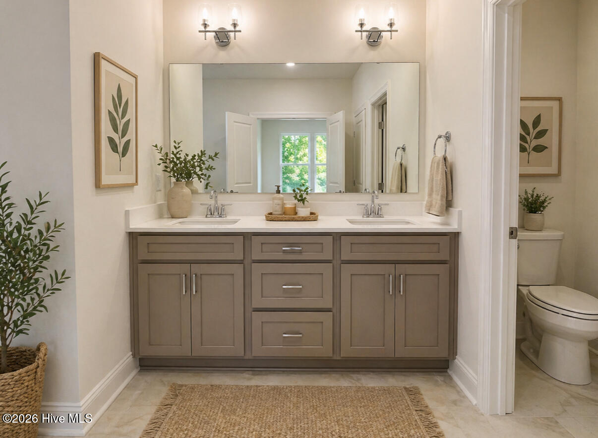 851 Fairway Road Ayden, NC 28513 - Photo 14 of 27 virtually staged primary bath