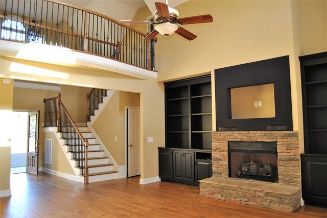 1399 Edge Road Forsyth, GA 31029 - Photo 7 of 31 a view of an entryway with a fireplace