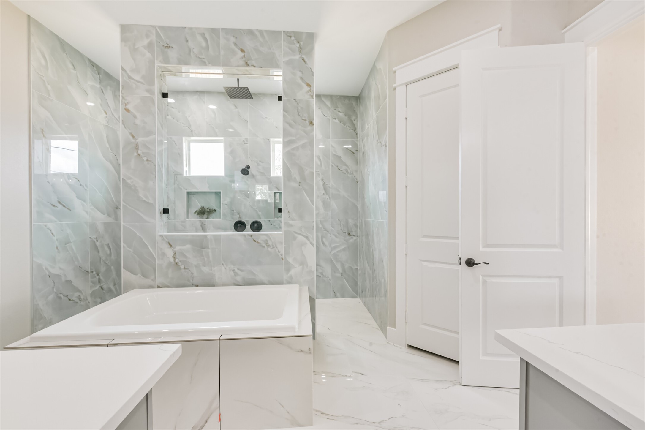 2803 Lancaster Lane Pasadena, TX 77506 - Photo 26 of 45 a bathroom with a tub shower and sink