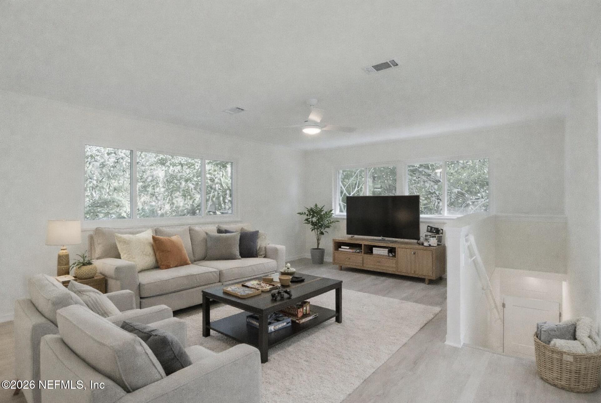 2754 Rainbow Road Jacksonville, FL 32217 - Photo 8 of 25 a living room with furniture and a flat screen tv