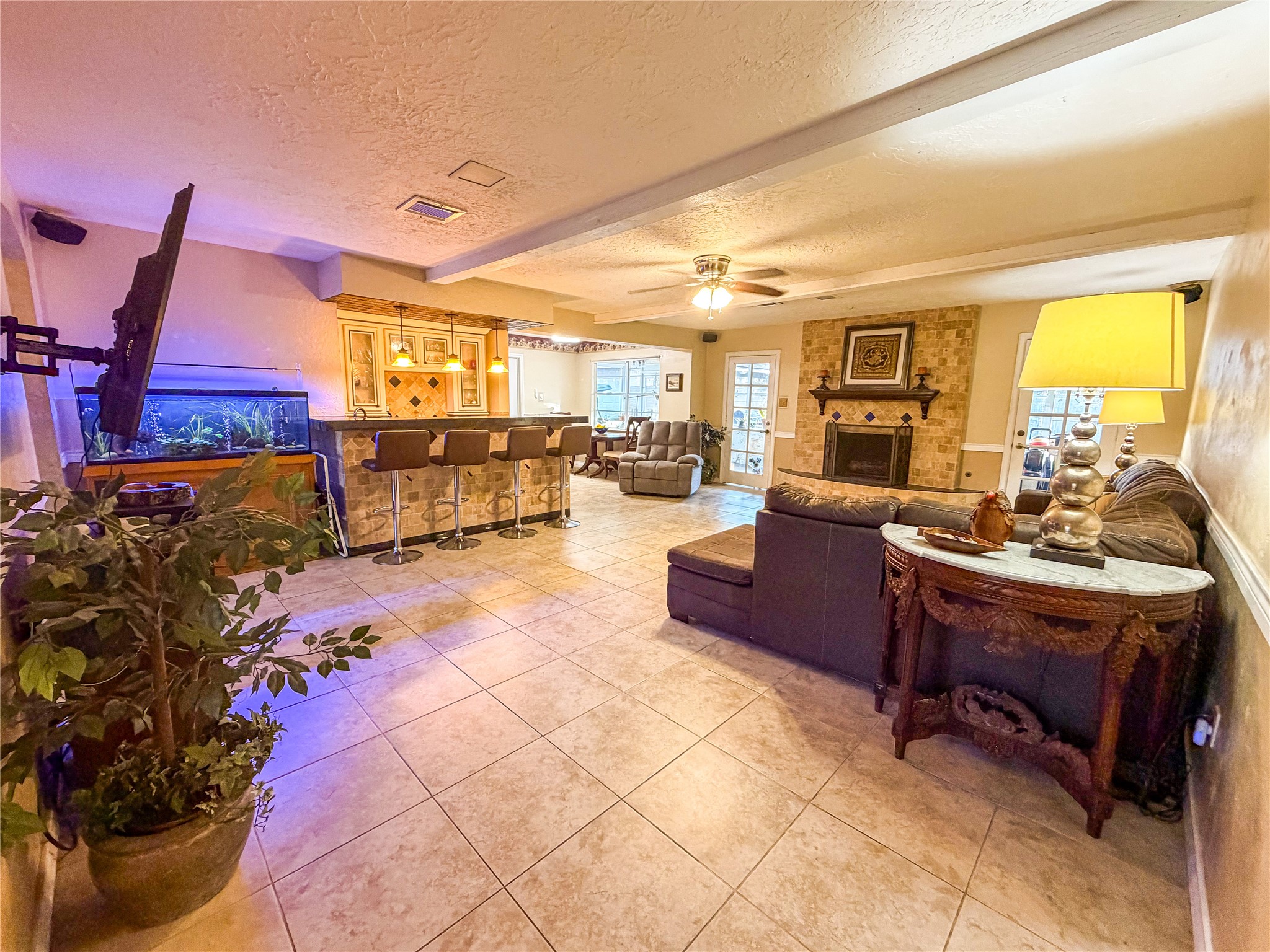 4023 Oxhill Road Spring, TX 77388 - Photo 10 of 18 a living room with furniture and a large window