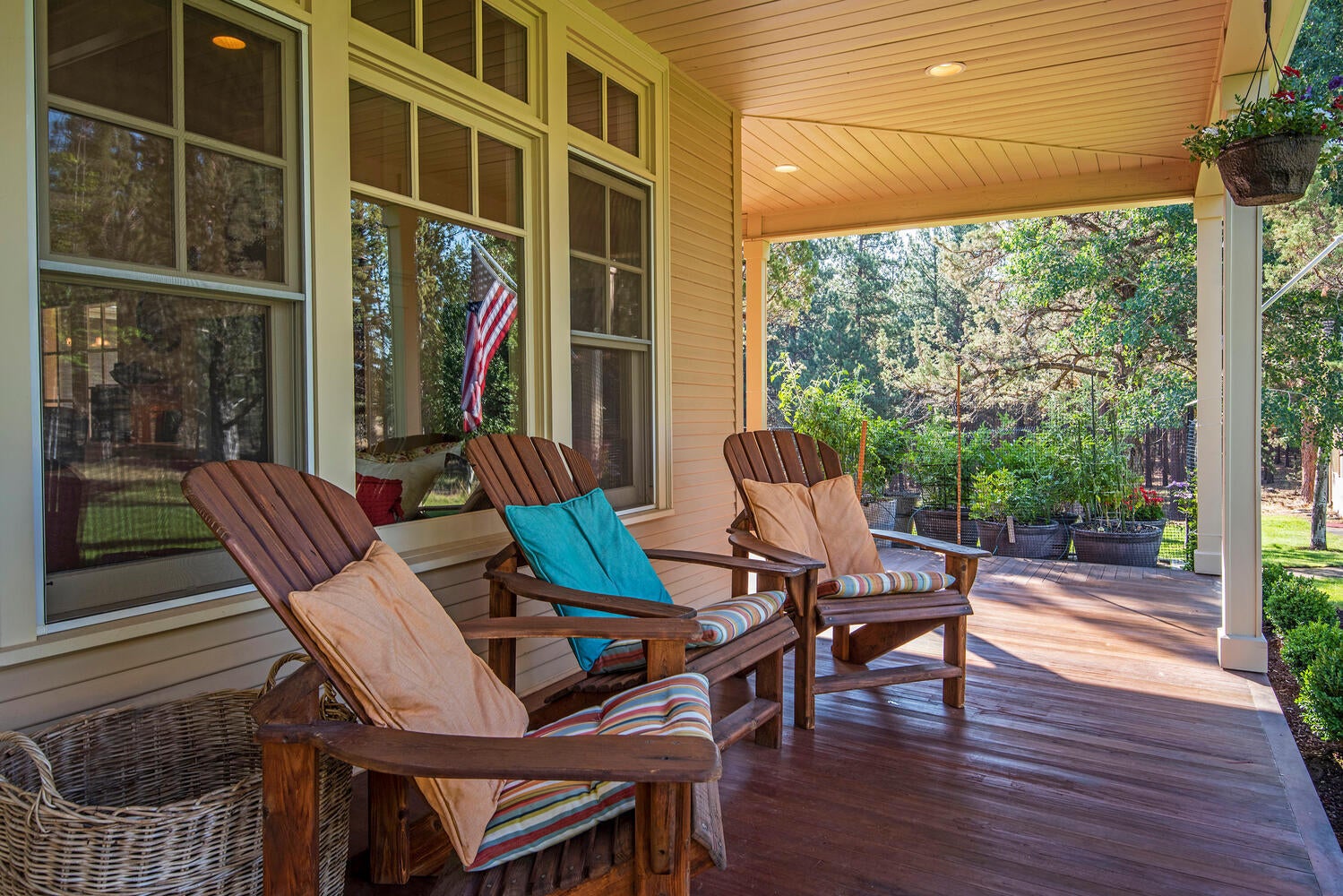 69950 Cowboy Jones Road Sisters, OR 97759 - Photo 15 of 57 Covered Wrap Around Porch Surrounds the Home
