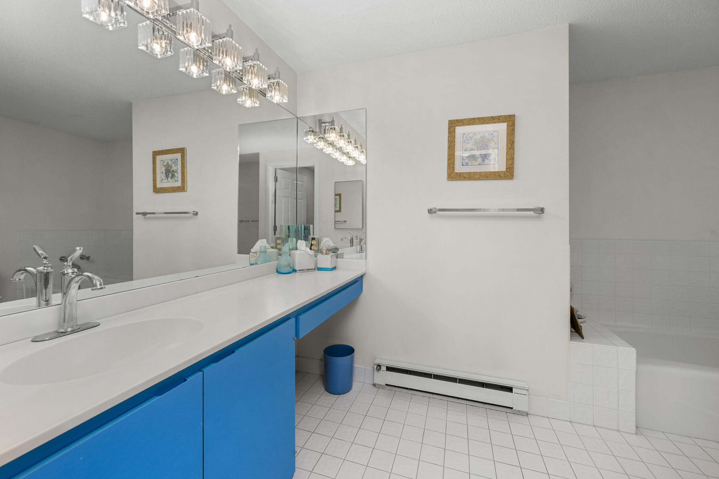 1 Belmont Road, Unit 341 West Harwich, MA 02671 - Photo 19 of 30 a bathroom with a sink a light fixture and a mirror