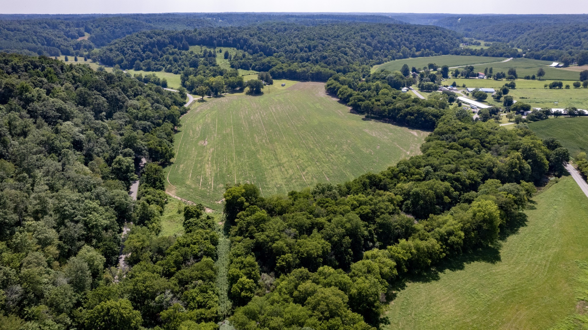 500 Shuler Branch Road Ethridge, TN 38456 - Photo 6 of 27 an aerial view of multiple house